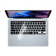 Quyiwu convient au Film de clavier MacBook Pro13 AIR AIR STANTER CHEVELLE13.3 APPLE Mac Notebook M3 Film de protection 14 COUVERTURE DE DUSSION 16 pouces 13,6 Clés de raccourci transparents 12 Fonction de touche de raccourci à cristal mince MacBook Pro13.3 pouces (A1278)