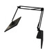 Luxurious cubic slotted tablet stand 17.3-inch 15.6 portable display clip-free hidden mobile phone holder bedside lazy tablet ipad support desktop cantilever slotted stand black three-section arm extra large zipper + vesa hanger