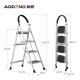 Openg Ladder household four-step folding ladder thickened steel pipe iron ladder wide pedal herringbone ladder single-sided engineering ladder