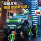 Jazz Coolpad Wrangler Children's Electric Vehicle Vierrad Kinderautos können für Erwachsene und Baby-Elektrofahrzeug-Fernbedienung Autos Allrad-Offroad-Standardpulver + Hartplatz Hartrad + 12V7 Batterie + Stoßdämpfung verwendet werden