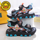G.duck Little Yellow Duck Boys Ultraman Sandals 2026 Summer New Light Soft Sole Baby Sports Running Children's Beach Shoes Red 28 Inner Length 17.2cm