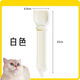 Junkiss cat feeder cat strip squeezing artifact pet liquid snack spoon meat puree cat food feeding spoon long handle spoon green cat strip feeding artifact