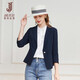 Classic Story (JANE STORY) Classic Story White Blazer 2025 Spring New Temperament Professional Slim Three-quarter Sleeve Suit High-End S02 White 2XL