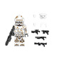 F Fangcheng Forange Star Wars Holographic Transparent Storm 501 Légion Soldiers CLONES BLOCALS BLOCADS BLOCKS Assembly Toys XH1628 (3291 Forest Battle Battalion Soldiers)