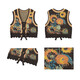 Cardigan tricoté de l'amant Xiangyi pour les femmes en 23 automne et hiver nouvel pull extérieur gilet de style rétro paresseux design des vêtements féminins iris d'irises une taille [adaptée à 80-140jin [Jin est égal à 0,5 kg]]]