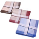 GLO-STORY Men's square scarf, suit pocket scarf, handkerchief, Korean style dress chest scarf, handkerchief, MSP144004, random color (single pack)
