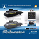 MINI ELECTRIC REMOTO COMPOSS SOMBARIN SIMULATE MODÈLE DE SOUS-MARIN NUCLARACT