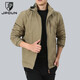 JP Jacke plus Fleece Herren -Kapuze Casual Dick Jacke warm 9898 Grau 2xl