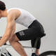 Rockbros (Rockbros) Pantalones de verano pantalones cortos para hombres y mujeres Montaña Bike Bike Bicicleta Pantalones de bicicleta de bicicleta Equipo de bicicleta de esponja Modelo avanzado - Modelo de hombres (almohadilla actualizada) 2XL