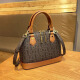 Baizili Light Luxury Brand Genuine Leather Shell Bag 2025 NUEVA Fashion One-Ho-Ho-Ho-Hohor Crossbody Bolsos Versátiles de mujer Versátil Color de caramelo Matitud