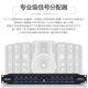 KAXISAIER audio signal distributor 2-in-10-out gold-plated XLR stage line array performance multi-amplifier splitter FS-206 12-way 6.5 audio port