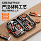 GREENER household tool box set electrician hardware tools screwdriver repair pliers tape measure