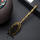 Chuangyi Tea Set Accessories Six Gentlemen Tea Shovel Tea Spoon Tea Divider Pure Copper Handmade Bamboo Carving Kung Fu Tea Ceremony Tea Set Accessories Pure Copper Tea Spoon