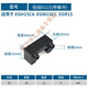 Linear linear guide slider limit block HG/EG stroke fixed block limiter buffer side lock anti-collision block dark gray EG15 (with buffer) other