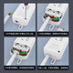 Lengon fiber optic box household weak current box socket wireless power strip new national standard 2 sockets - no switch wireless model FK202