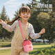 NOHOO children's waist bag storage chest bag travel breathable small cross-body bag outdoor angel powder