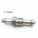 XMSJ316气瓶阀接头 钢瓶转换接头CGA180 CGA580 CGA330 CGA320氮气氢 CGA679内丝反牙-1/4NPT外丝