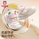 Babu Dou Baby Shoes Winter Style Plus Velvet Warm Cotton Shoes Soft Sole Functional Toddler Shoes Two Cotton Shoes Galaxy Gray 18