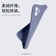 [with tempered film] Taras is suitable for opporeno5 mobile phone case universal Reno5k 5G full-inclusive liquid silicone soft shell anti-fall protective case reno5/5k [universal] Lavender gray [with tempered film]