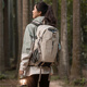 
Camel outdoor hiking bag backpack large capacity portable camping hiking backpack for men and women splash-resistant wear-resistant schoolbag A1W3QJ111A, khaki, free rain cover lightweight upgraded version light feeling back
