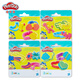 
[70% new] Hasbro Colorful Mud Plasticine DIY Children's Toys Tools Fun Small Set Animal Shape + Fruit Shape + Night Sky Shape + Dessert Shape E0801