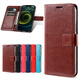 Peno vivox50 Mobiltelefon Hülle X50Pro Flip Buckle Wallet Wective Case Super Protective Bracket Trendy Brandneue Mode Luxuslederhülle [Buckle Wallet] Black Vivox50