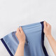 Fragen Sie Junior Hot Spring Bades Bades Badeanzug 2025 Sommer einteiliger Kinderbadeanzug kurzärmelig mittelgroße Kinder Badeanzug Blue 150