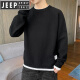 Jeep Spiry Sweater Men's 2025 Spring y Autumn Tops Round Neck Sweater Knit Sweater Autumn and Winter Japanese Japanes