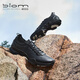 ECCO BIOM C leather grip wear-resistant outdoor mountaineering sneakers for men Jianbu 800424 black 42