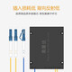奥康达 电信级光纤分光器1分2 光纤分路器一分二/四光纤分线器单模方头LC/UPC盒式/拉锥式 12127-1分2 分路器LC(UPC) 2米