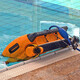 Swimming whale large swimming pool automatic cleaning robot dolphin suction machine water turtle vacuum cleaner Weihu WAVE300xl Weihu 300xl
