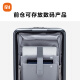 Xiaomi light business suitcase 20-inch trolley case, boardable suitcase, business trip suitcase, front opening password box gray