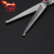 Nine-tailed fox (KUMIHO) professional baby and child hair clippers, hair scissors set, baby hair shaving tools, full set of hairdressing scissors, family flat scissors, dental scissors, adult thinning safety round head fish mouth scissors, children's flat scissors + children's dental scissors [set] free children's bib