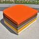 
Mengyier (Mengyier) Fatty Special Cushion Outdoor Ratchair Seat Cushion Waterproof Cloth Chair Cushion U-shaped Cushion Outdoor Ratchair Sea A13820 60*60*3CM