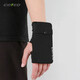 Sports arm bag, outdoor running mobile phone bag, men's and women's marathon running hand bag, ice silk glove bag, gray