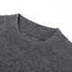 Hengyuanxiang Cashmere Sweater masculin à demi-collé de col roulé moyen d'âge moyen Pure Pullmere d'automne et d'hiver Business Casual Warm Sweater Navy Blue XL 180