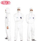 DuPont TyVektbm001 Ropa protectora 1422a White de una pieza con capucha regular 3xl