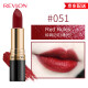 露华浓（Revlon）口红丽采黑管唇膏女士保湿滋润哑光口红豆沙色不掉色化妆品女彩妆 677肉橘色