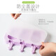 GIANXI ice cream ice cream mold homemade silicone to make creative cartoon ice cube popsicle popsicle ice sorbet grinding tool ice cream silicone mold (love + snowman + oval + bear paw + rabbit)