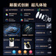 海雀800万海雀摄像头家用360度旋转带夜视全景手机远程通话AI智能无线监控器室内宝宝婴儿老人看护器 【远程双向通话】128G全景全彩