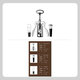 CLITON red wine and beer bottle opener manual bottle opener wine knife wine opener wine opener wine stopper wine pourer