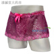 Young men's sexy Japanese large size lace thong men's sexy transparent skirt panties tempting transvestite gay g365 (white) one size