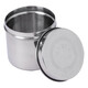 
Wenstan W681 304 stainless steel ointment can Cotton ball alcohol iodine cotton tank disinfection gauze oil ointment can sample retention box 12cm ointment can