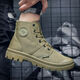 Súper fresco Martin Boots Martin Men's No-Slip Casual Shoes Ressistant Sitio de construcción Ligero y cómodo 3522 Zapatos Jiefang Protección laboral Zapatos Negro 39