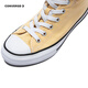 Converse Children's Shoes for Boys and Girls Mid-top Canvas Shoes Summer New Children's Magic Casual Shoes Yellow 28 Recommended Foot Length 17cm