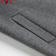 Yalu 100% reine Wolle erweiterte doppelseitige Wolle Wolle für Männer im Herbst und Winterwolle überknee Windbreaker Jacke