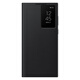三星（SAMSUNG）S22 Ultra手机壳S22+智能视窗保护套S22U翻盖防摔原装壳 S22 Ultra【黑色】支持三星官网验证
