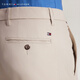 TOMMY HILFIGER [twill micro texture] Men's poplin business straight half elastic waist trousers casual trousers 32819 off-white AEV - straight version - poplin - normal shot 32 (2.5 feet)