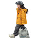 Disney girls' jacket three-in-one removable autumn and winter style children's jacket windproof jacket children's mid-to-large autumn clothes jacket same as coat + fleece liner 160 (recommended height 150cm 13-14 years old)