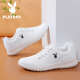 Playboy (PLAYBOY) casual shoes women's spring sneakers women's versatile white shoes women's running sports shoes women 0233 white 38